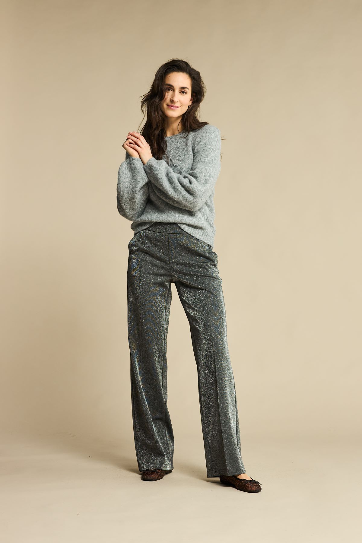 Red Button Claudette lurex