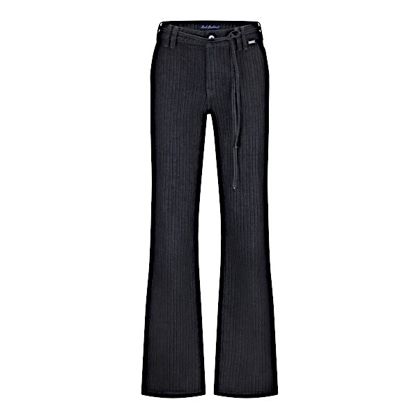 Red Button Broek srb4694 claudette denim stripe dark blue