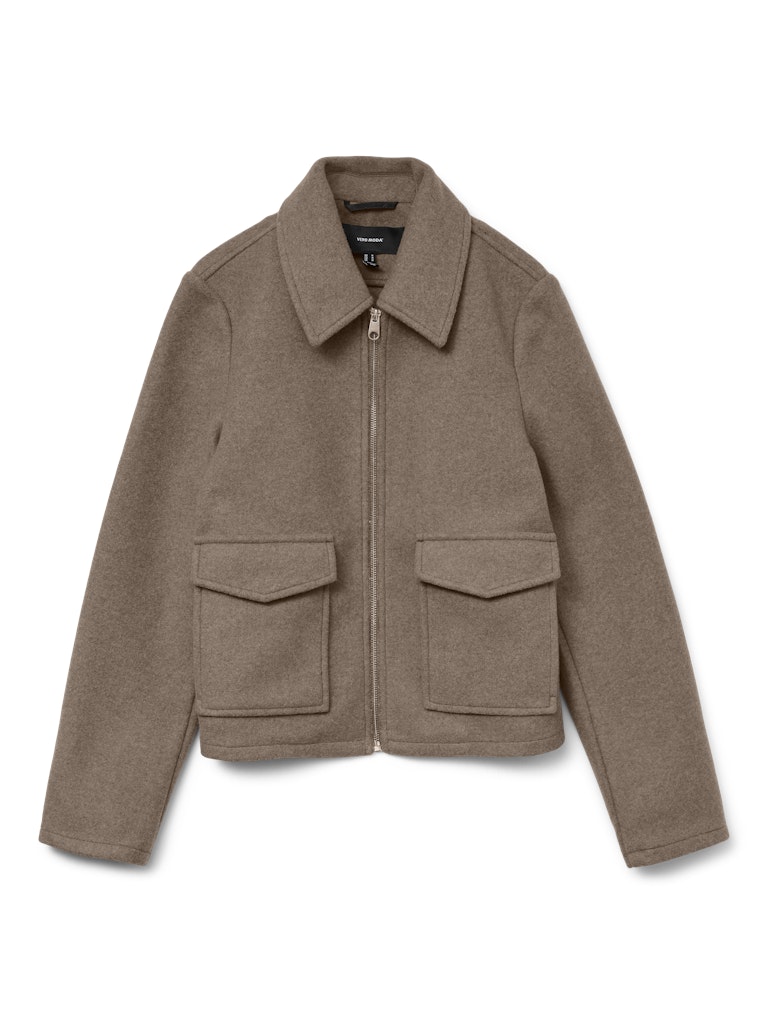 Vero Moda vmsafir short jacket ga noos 10331731 fossil