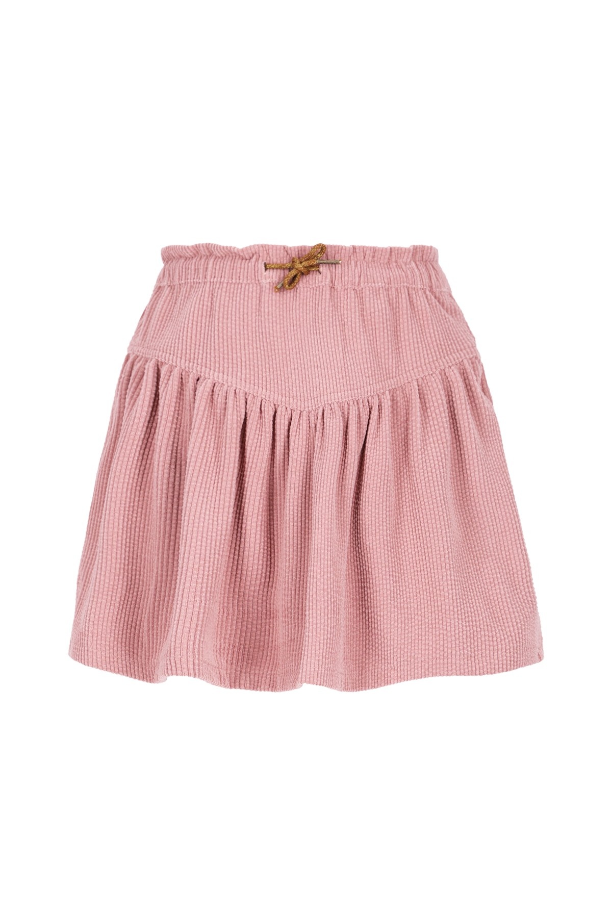 Like Flo winter corduroy rok meisjes - roze - Silby