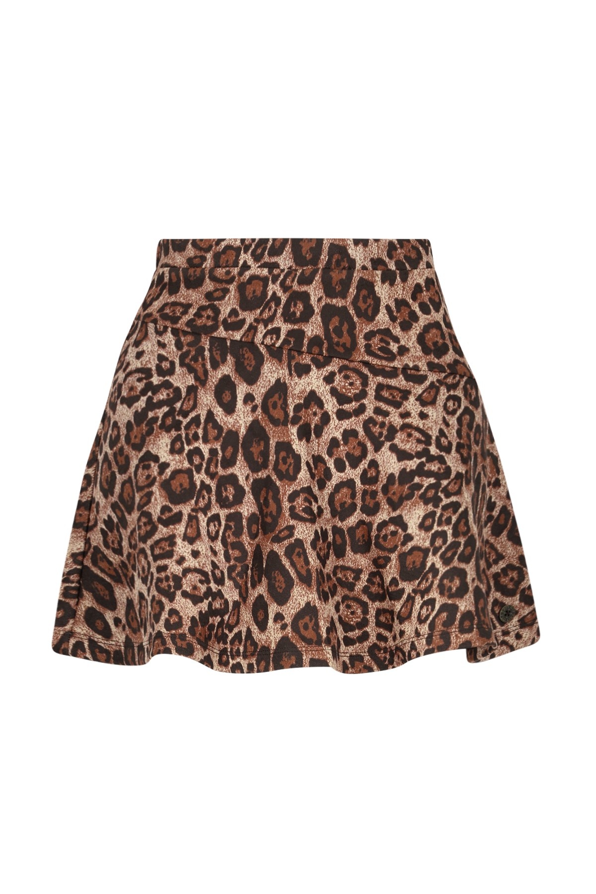 Like Flo winter rok meisjes - bruin - Stine - ruffle