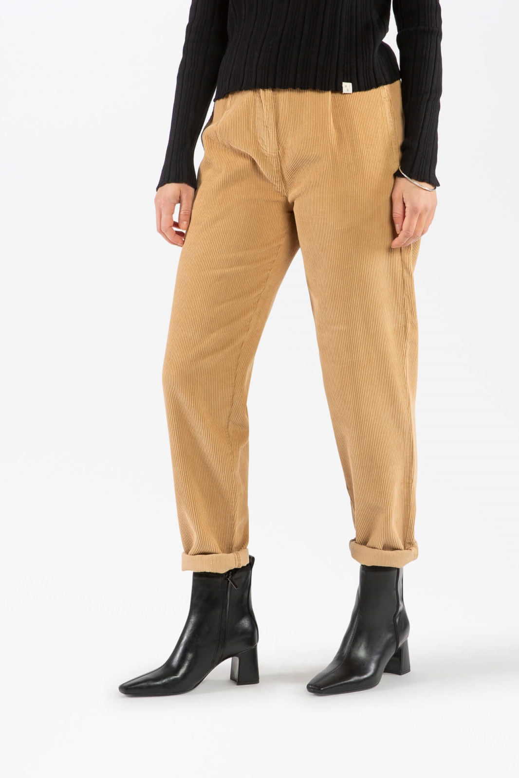 MATONA Damen vegan Hose Marmot Hellbraun