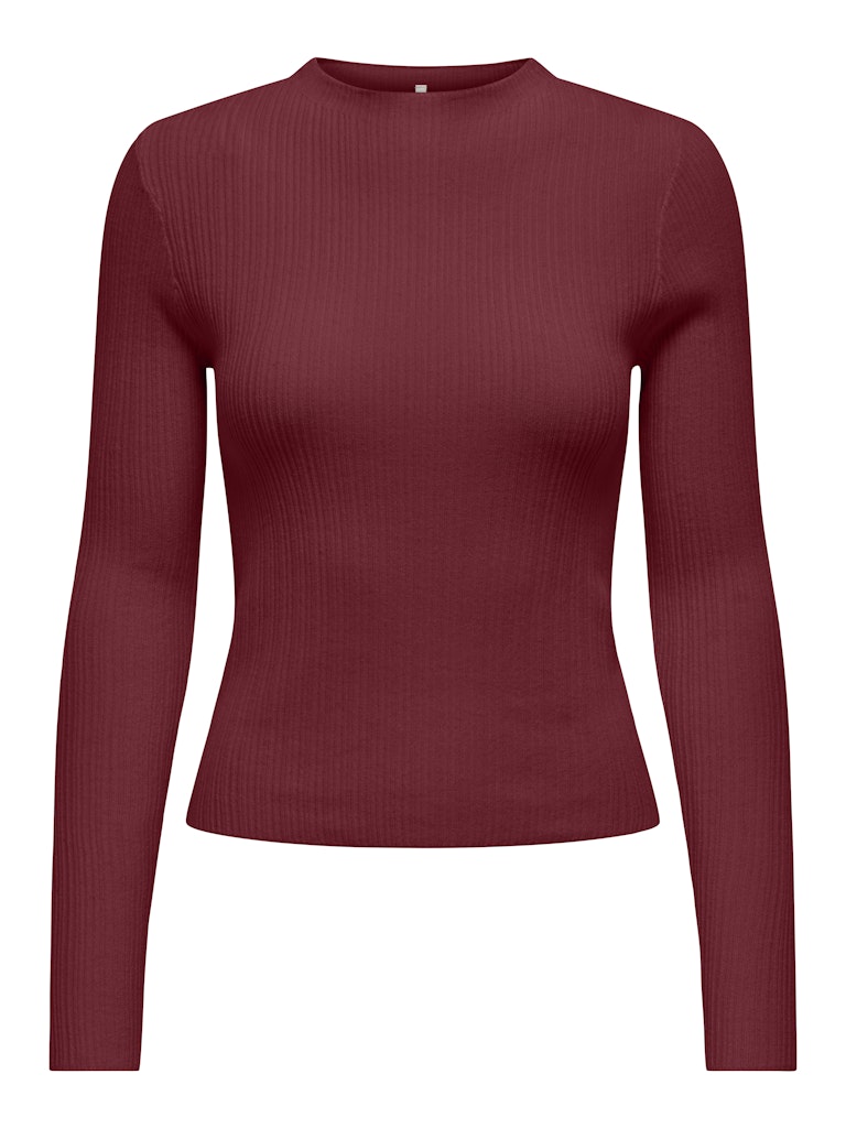 Only Onlcoco life ls rib mock neck cc knt wijn