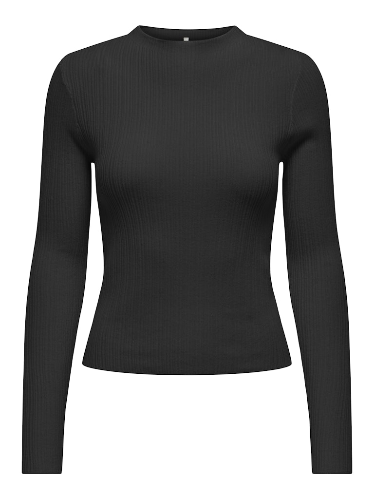 Only Onlcoco life ls rib mock neck cc knt -