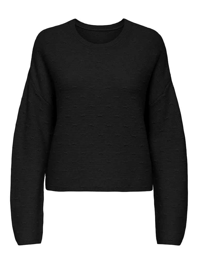 Only Onlkatia ls structure o-neck cc knt -