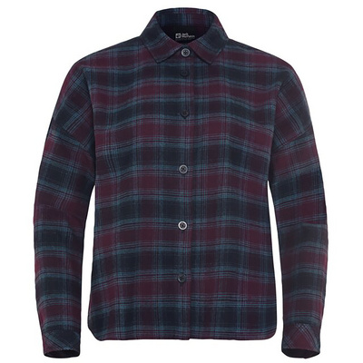Jack Wolfskin Dames Baja Flannel Blouse