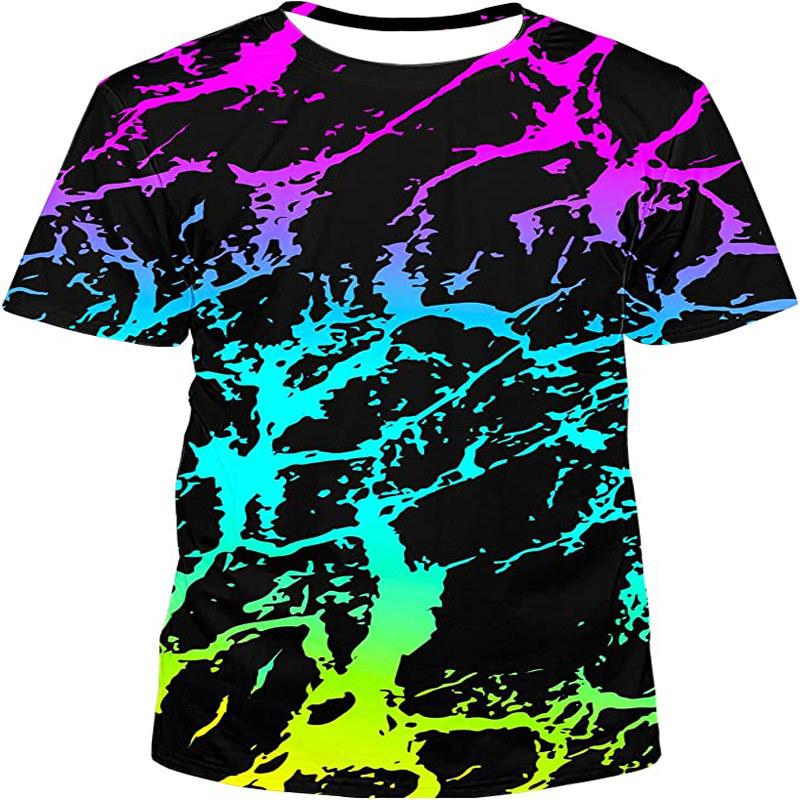 ETST 03 Mode Mannen Nieuwe 3D Nieuwigheid en Cool grafische t-shirts Zomer Casual Persoonlijkheid Gedrukt O-hals Korte Mouw streetwear Tees Tops M