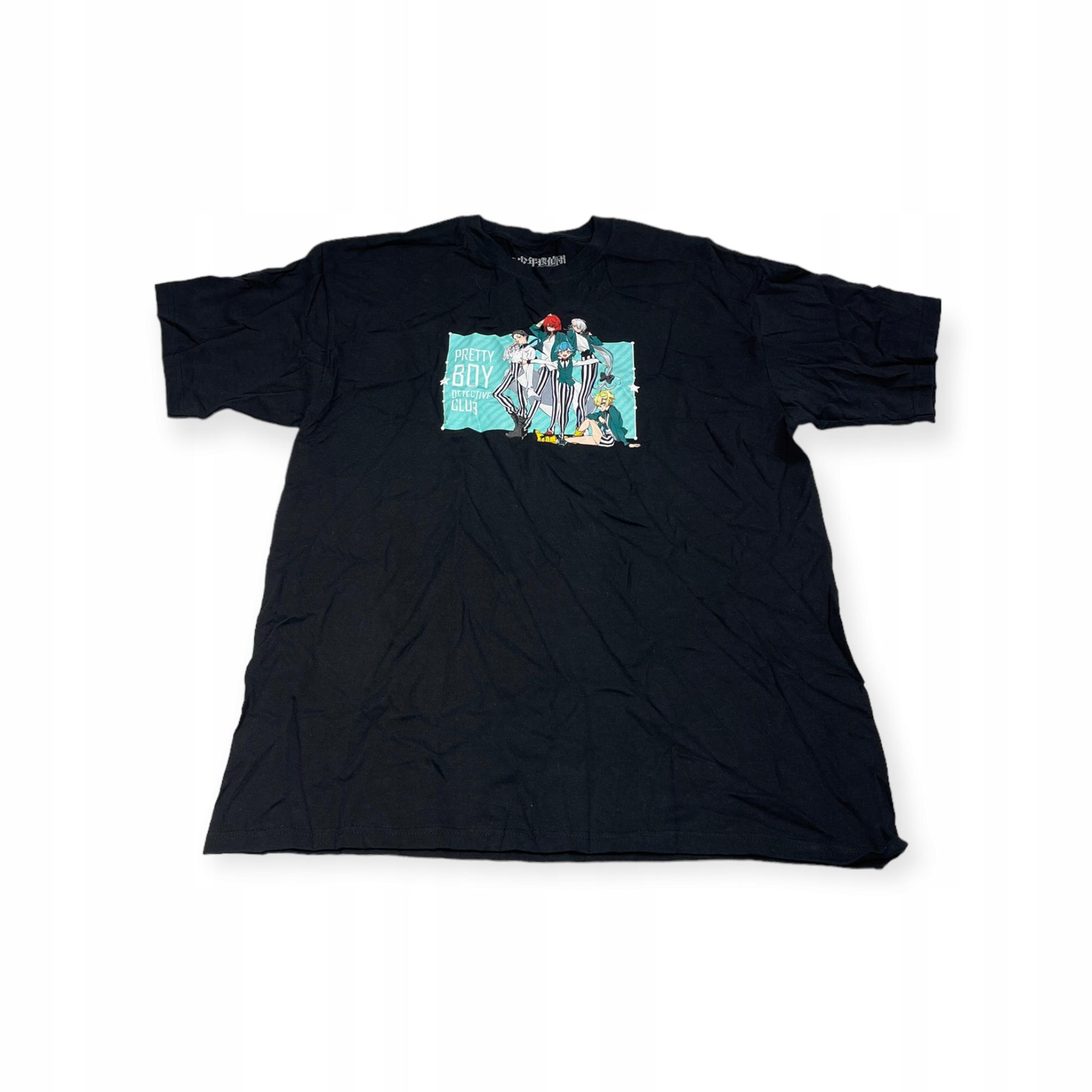 Outletup-clothes Koszulka T-shirt męski okrągły dekolt SPENCER'S nadruk XL
