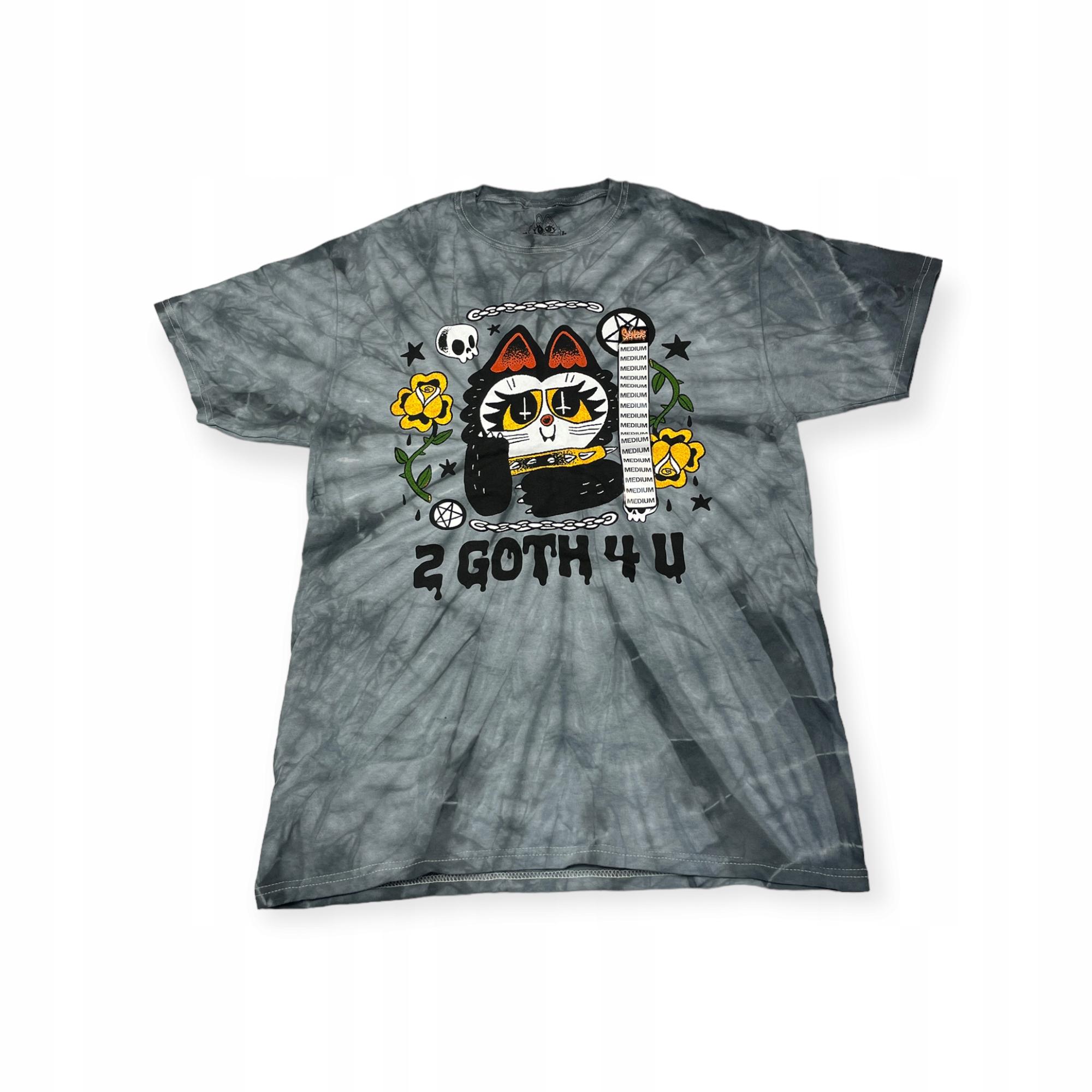 Outletup-clothes Koszulka T-shirt męski okrągły dekolt SPENCER'S NADRUK M