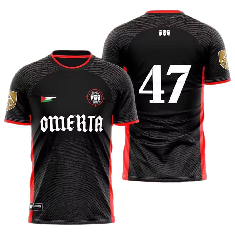 Bobby3 Heren T-shirts OMERTA 47 Boxing Fans 3D Print Ademend Jersey Outdoor Sportkleding Man Korte Mouw T-shirt Herenkleding Tops M