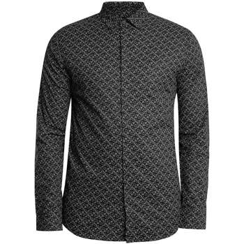 EAX Overhemd Lange Mouw  Merk Slim Shirt