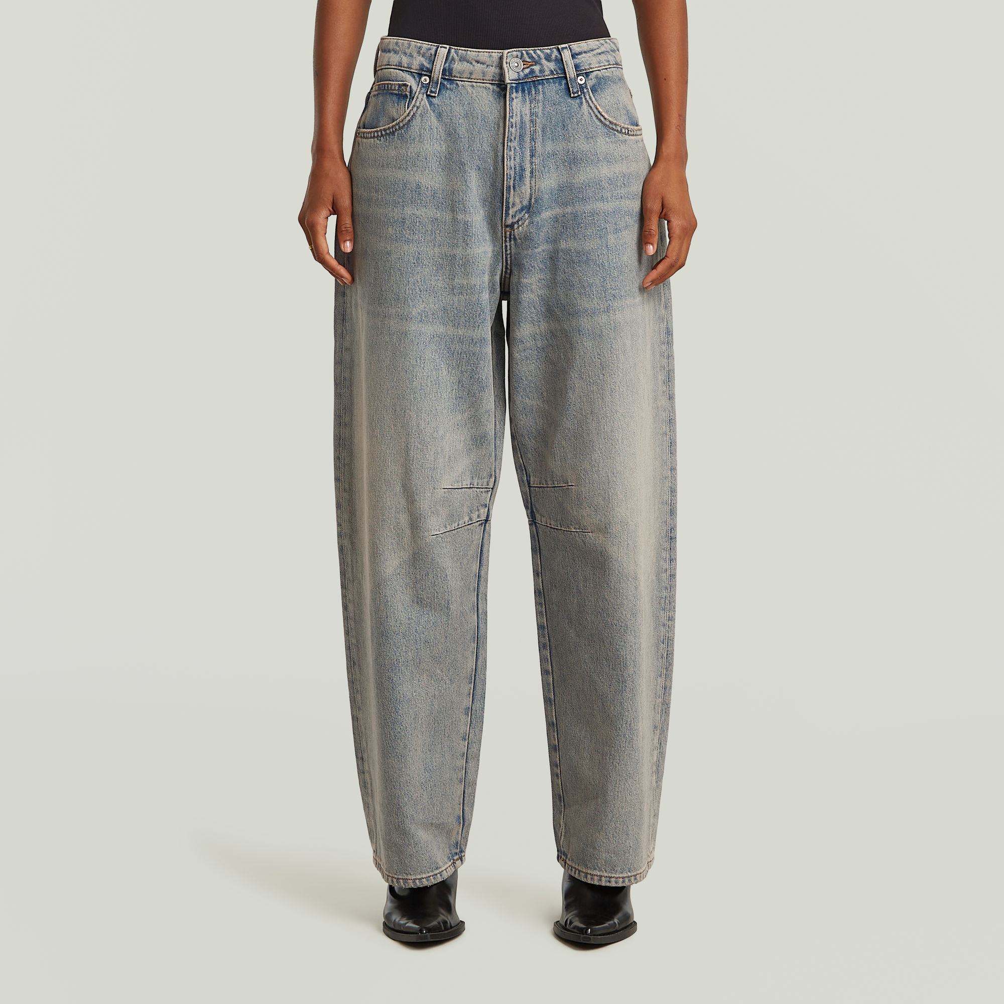 G-Star RAW Carter Barrel Jeans - Midden blauw - Dames