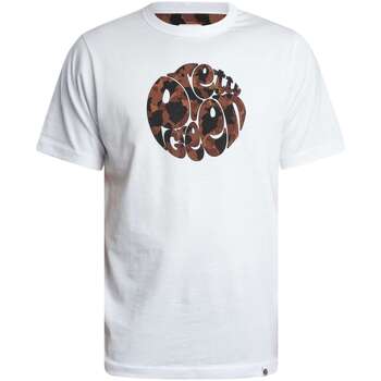 Pretty Green T-shirt Korte Mouw  Brindle Logo T-shirt