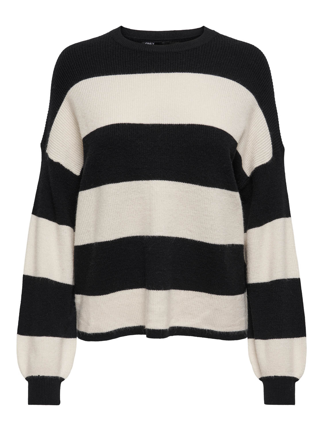 Only Gebreide trui ONLATIA L/S STRIPE PULLOVER KNT NOOS