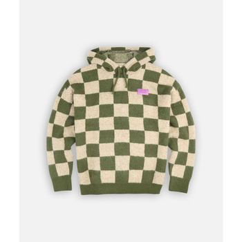 Oxbow Trui  Jacquard trui met capuchon CHESS
