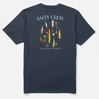 Salty Crew T-shirt Korte Mouw  Lure gear classic ss tee