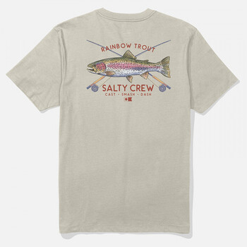 Salty Crew T-shirt Korte Mouw  Trout mount vintage ss tee