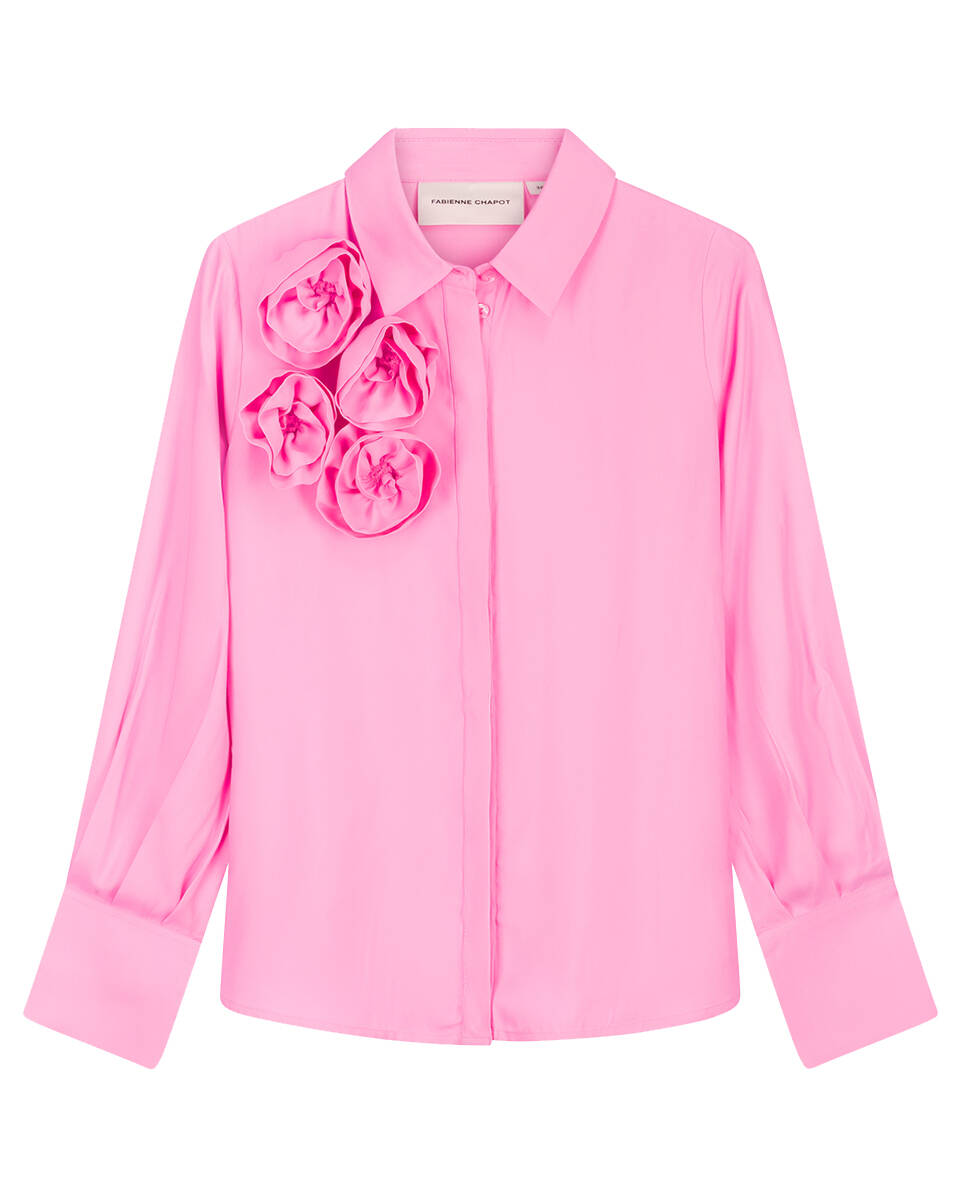 Fabienne Chapot Blouse lange mouw cltbls39 rosette