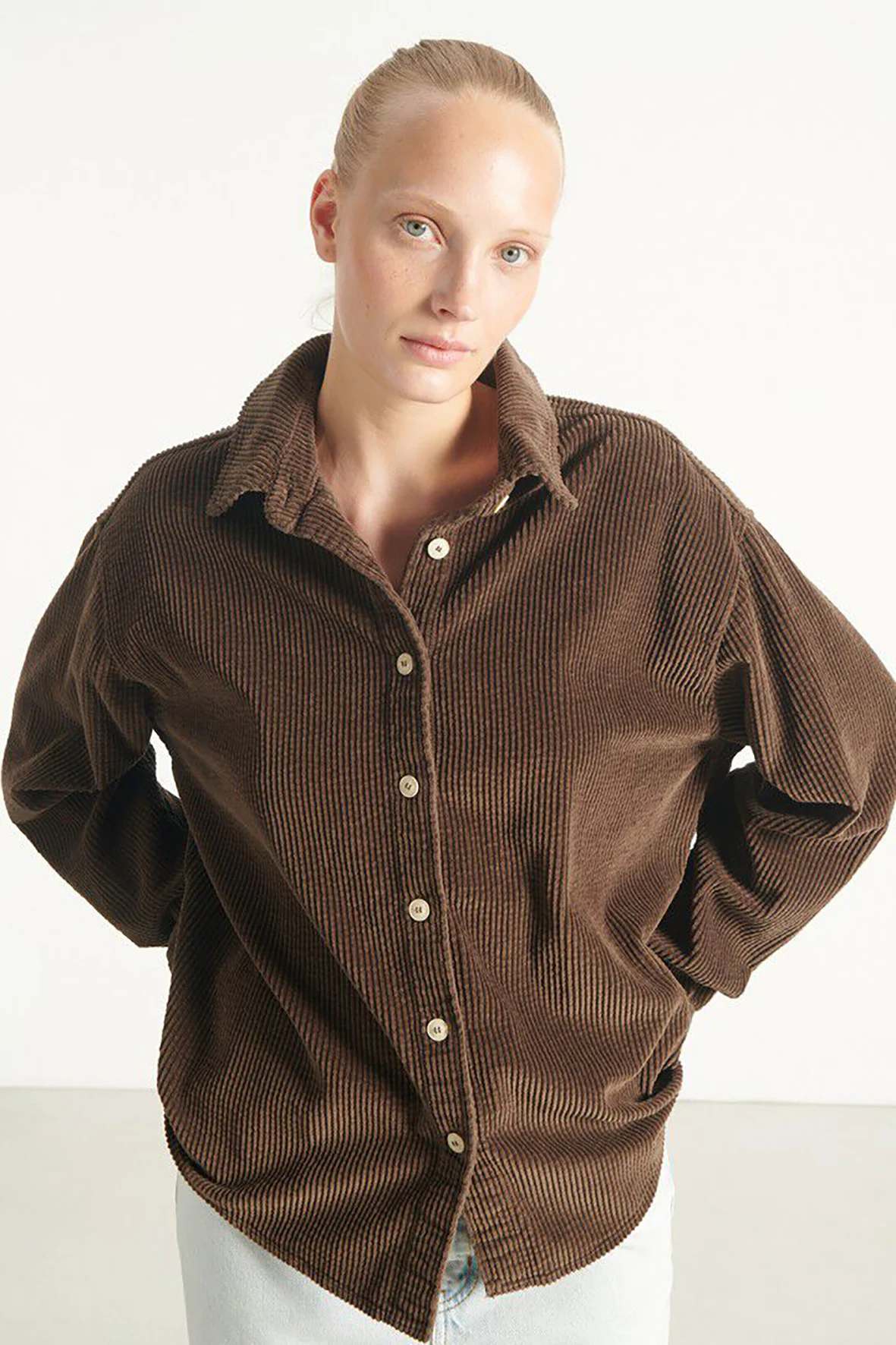 American Vintage Pado06ah25 padow blouse