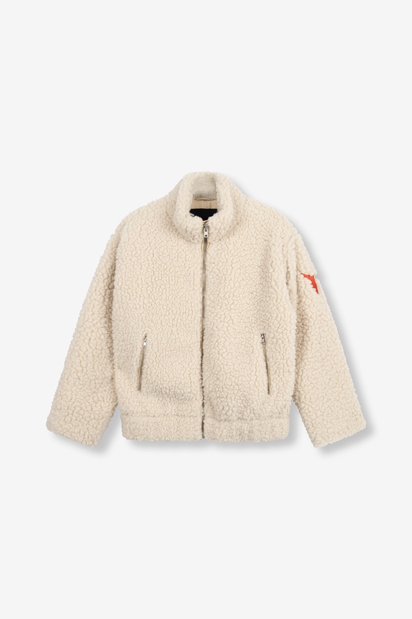 Alix The Label Teddy coat zand