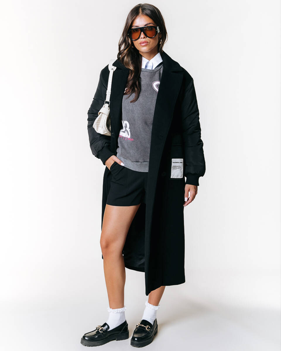 Colourful Rebel Coat wo117060 ada