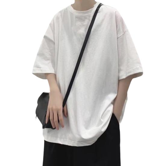 Tianshan Comfortabele trui Cool Soft Loose Fit zomer-T-shirts voor werkende mannen 2XL