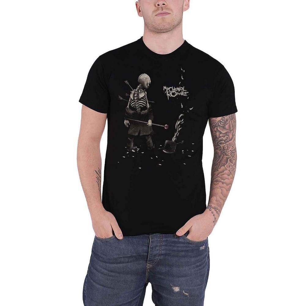My Chemical Romance Mijn chemische romantiek Unisex volwassen versnipperd T-shirt S