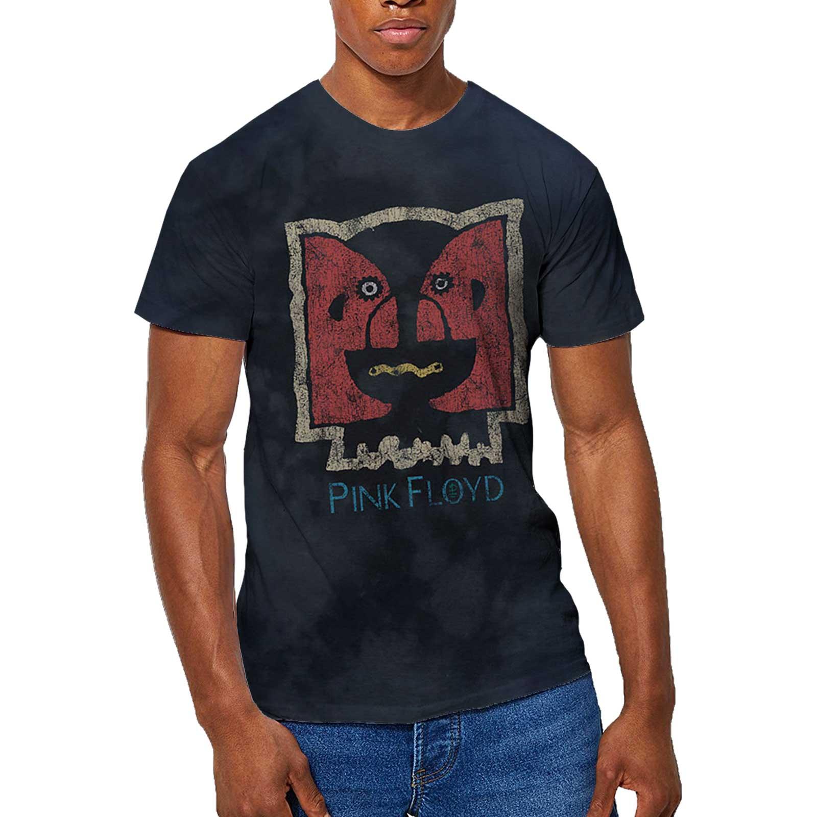 Pink Floyd Unisex volwassen divisie Bell Vintage T-shirt XL zwart