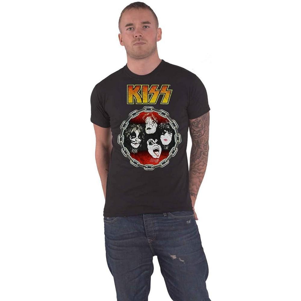 Kiss Kus unisex volwassene, je wilde het beste katoenen T-shirt met print op de rug XL zwart