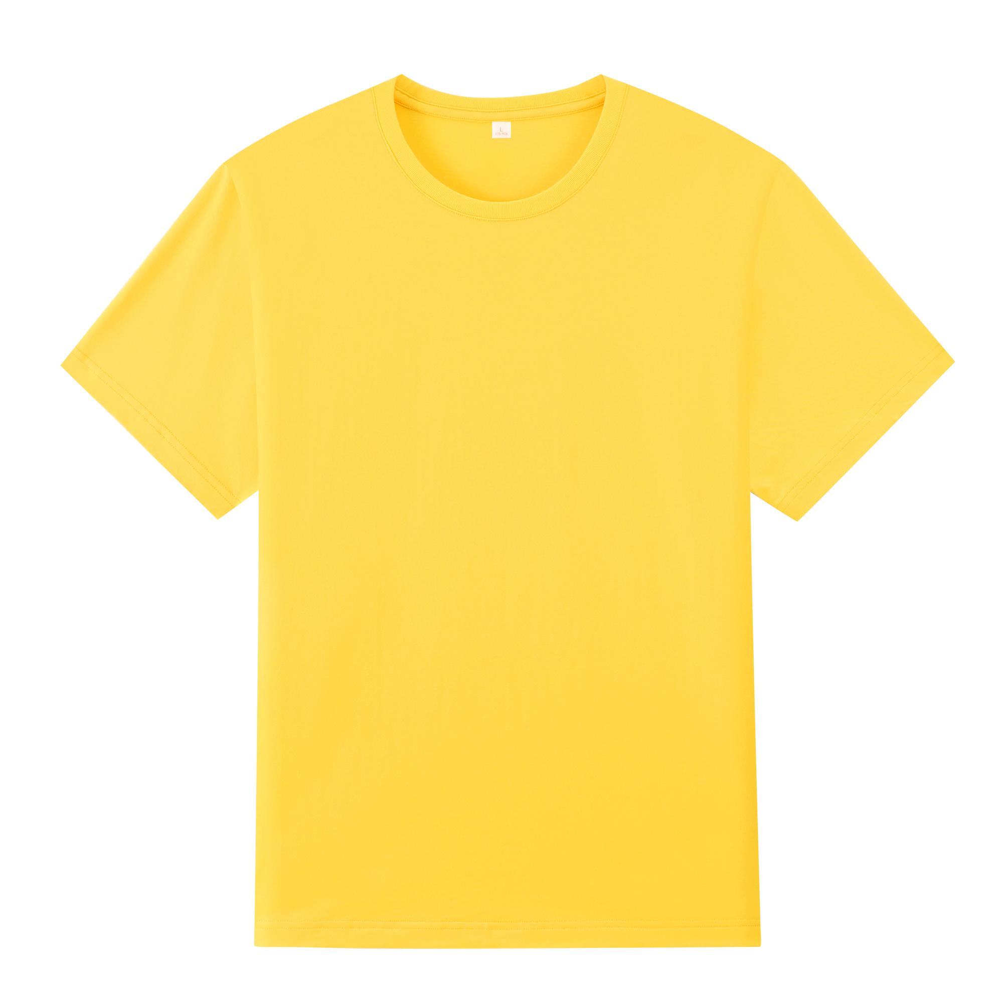 FT T Shirts 12 kleuren zomer herenkleding effen kleur blouse 170gsm katoenen T-shirts mannelijke tee tops L geel
