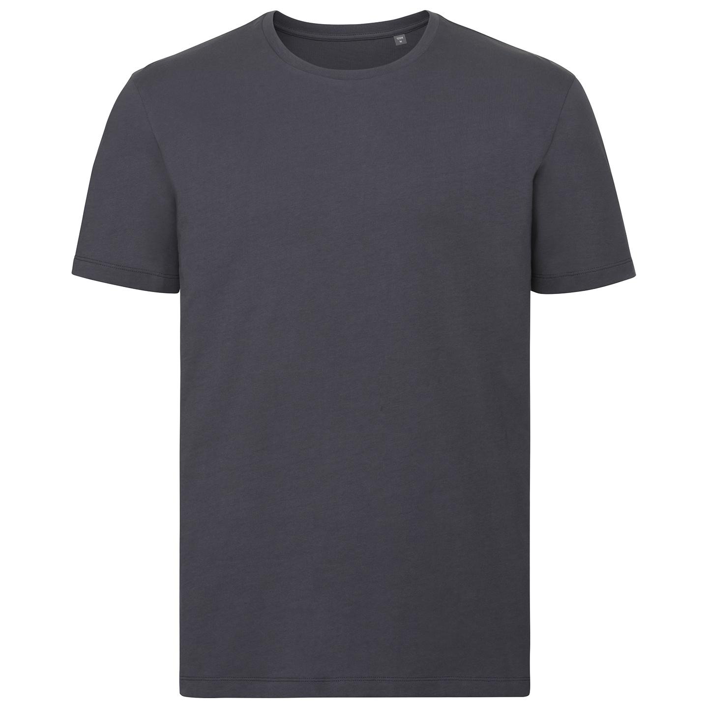 Russell biologisch T-shirt voor heren XL grijs