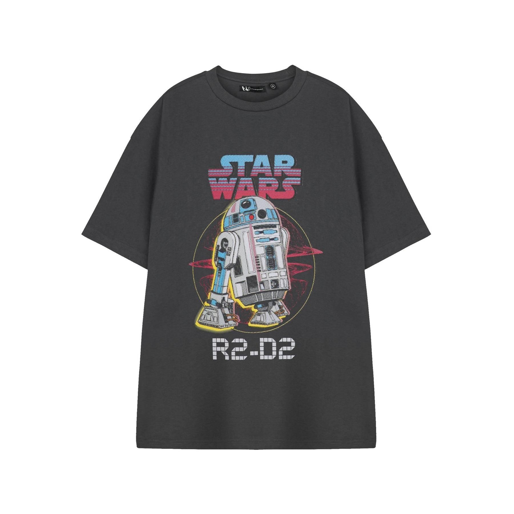 Star Wars Mens R2-D2 Short-Sleeved T-Shirt S