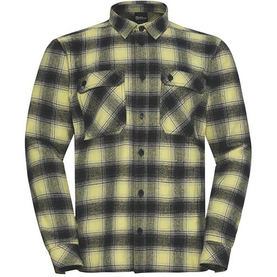 Jack Wolfskin Heren Baja Flannel Overhemd