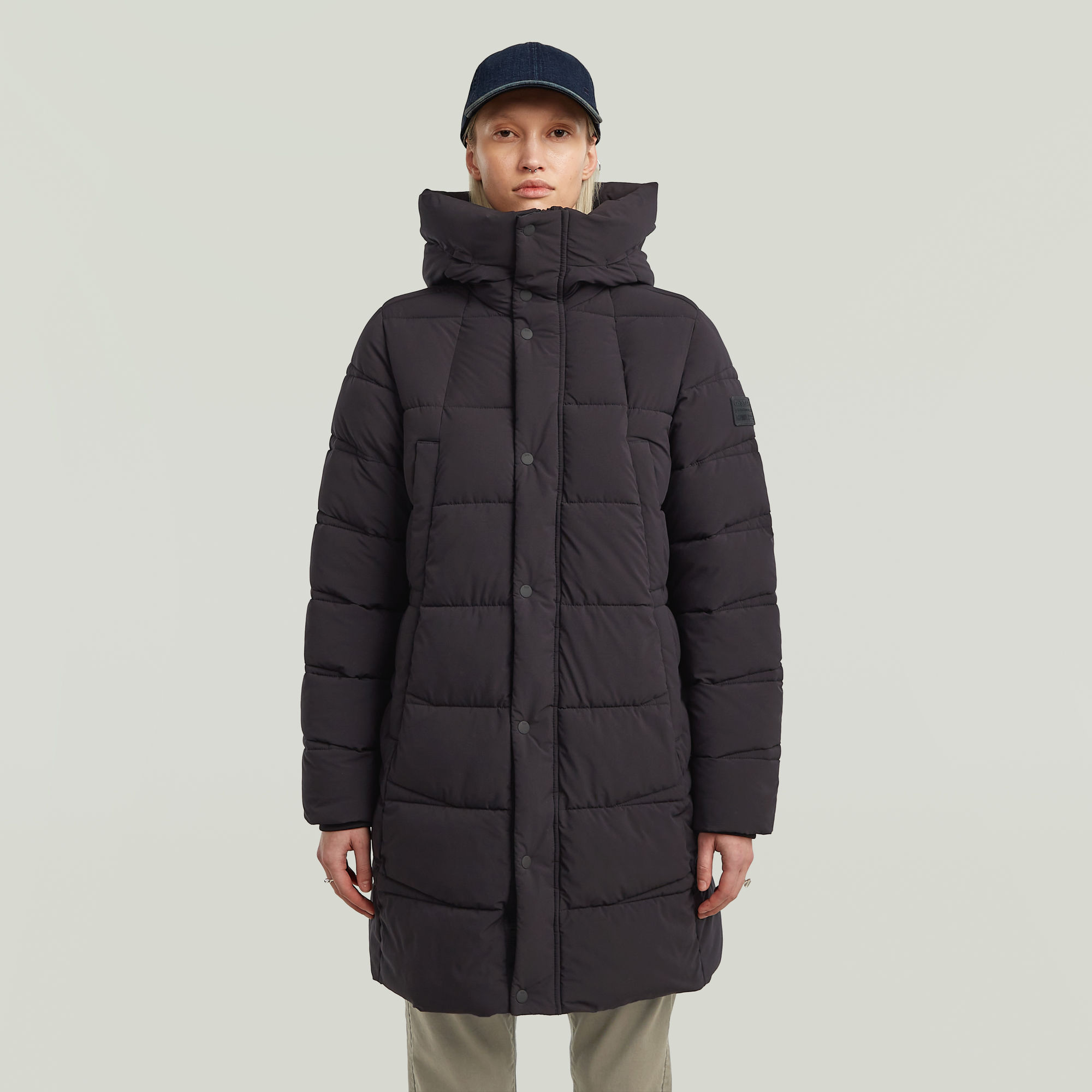 G-Star RAW Whistler Mid Puffer - Zwart - Dames