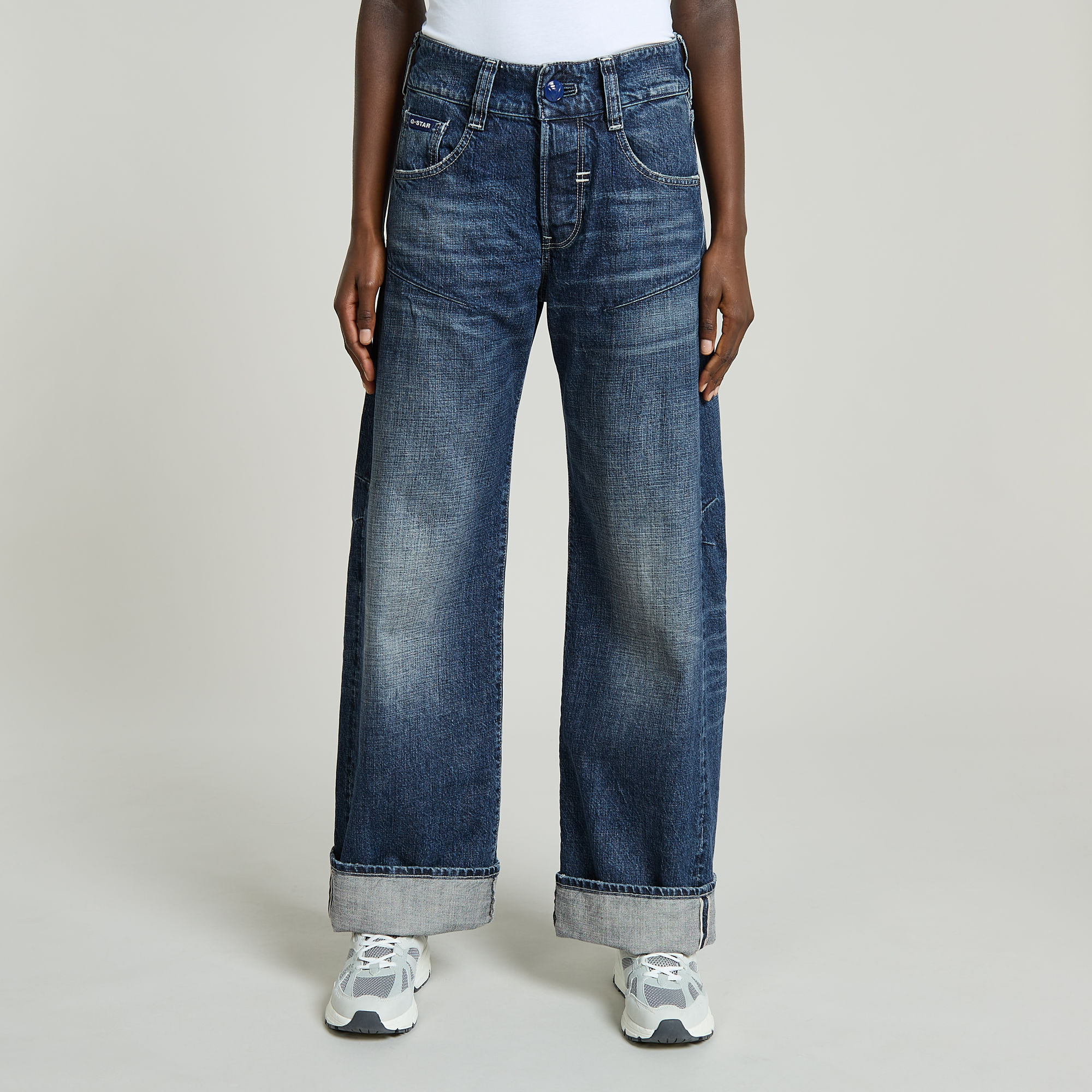 G-Star RAW G-STAR Origins Bowey Selvedge Jeans - Donkerblauw - Dames