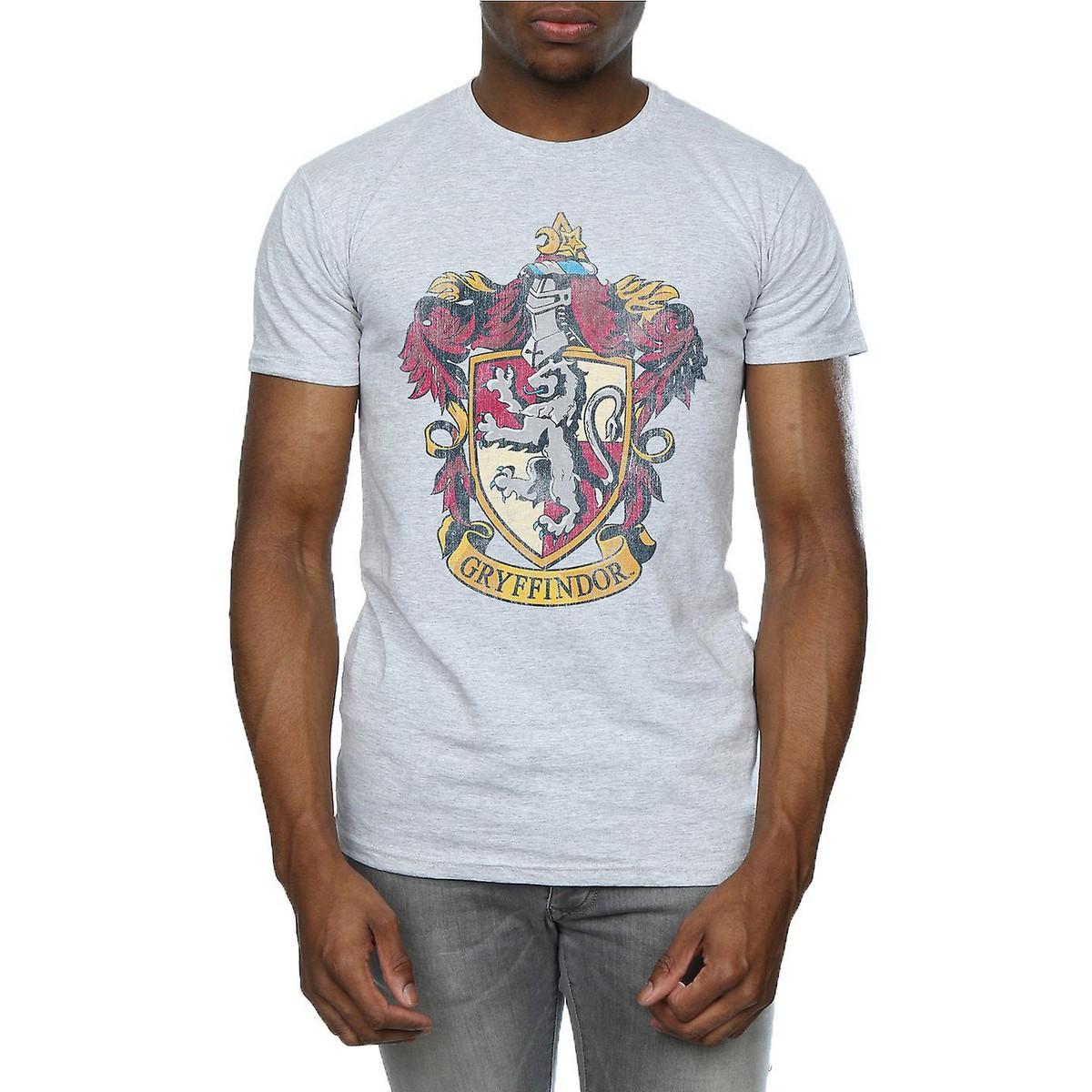 Harry Potter Heren Griffoendor T-shirt XXL grijs