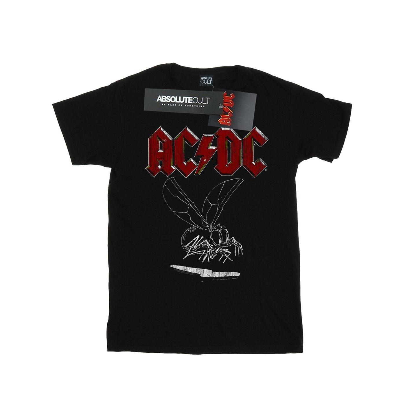 AC/DC Heren Fly On The Wall 1985 T-shirt XL zwart