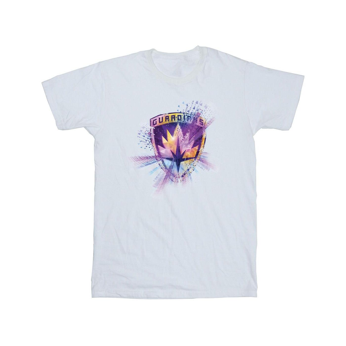 Marvel Heren Guardians of the Galaxy Abstract Star Lord T-shirt XXL wit