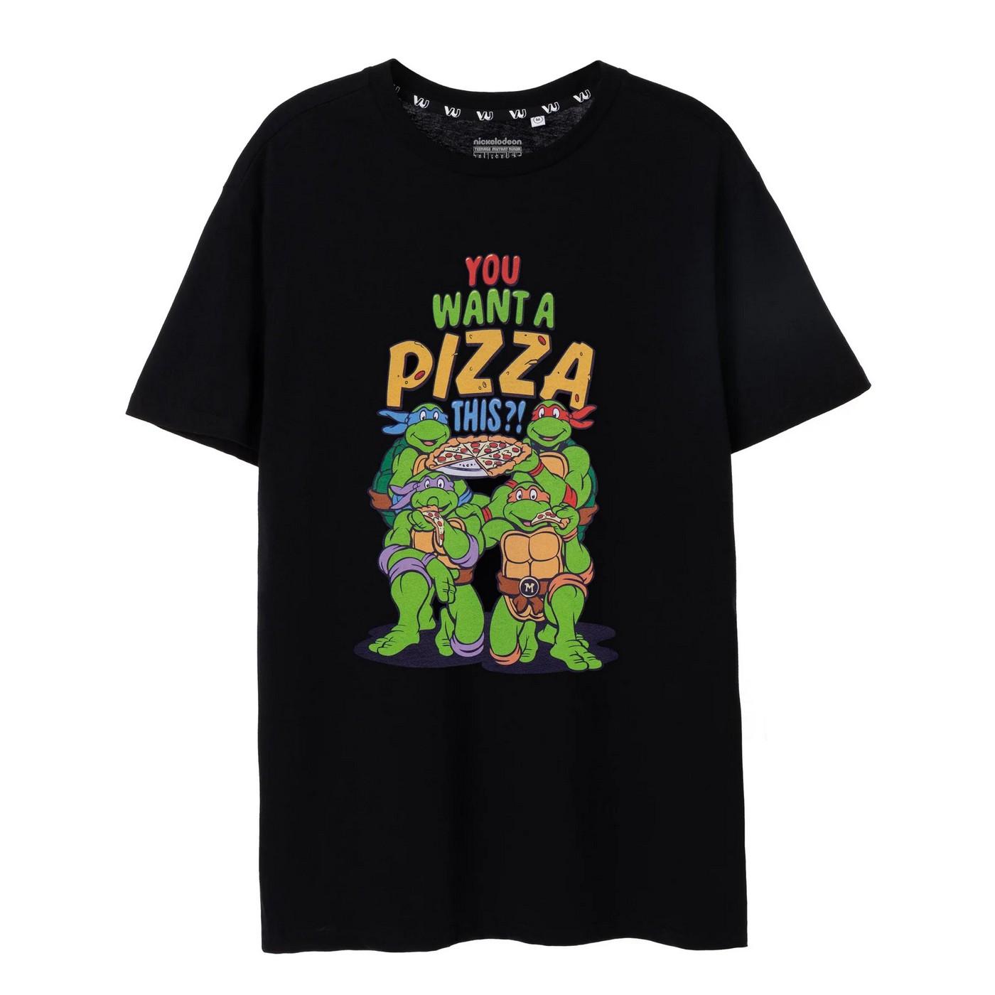 Teenage Mutant Ninja Turtles Heren Je Wilt Een Pizza Dit T-shirt 3XL zwart