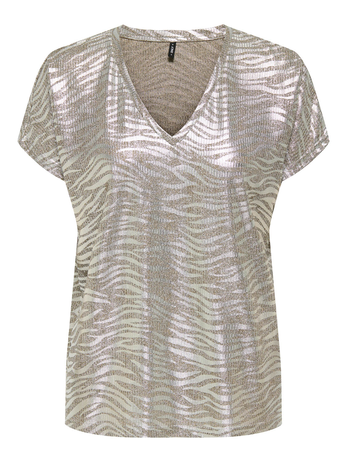 Only Onlmirinda S/s V-neck Top Pri Jrs