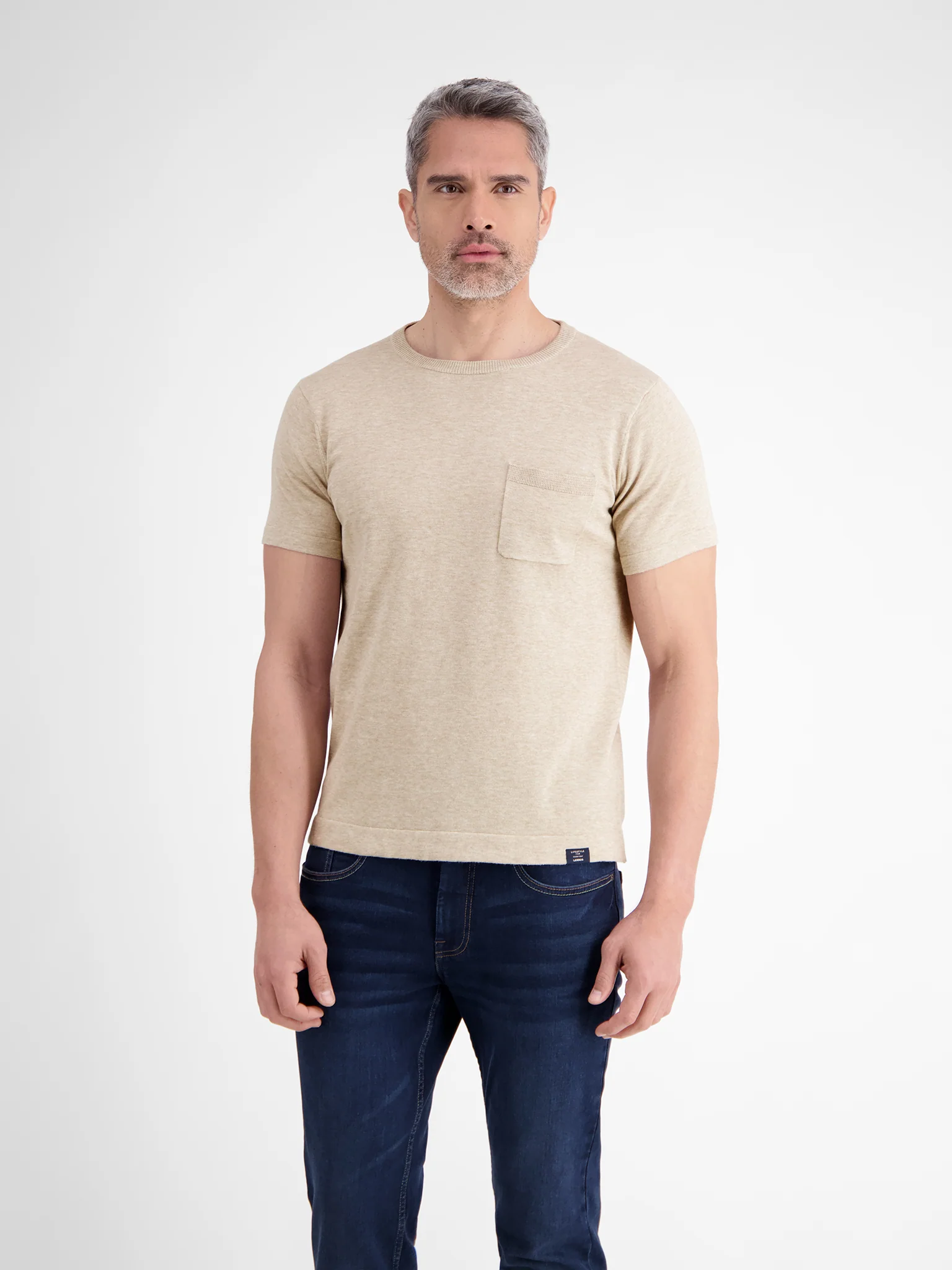 Lerros Heren t-shirt- 2575914 125 tender