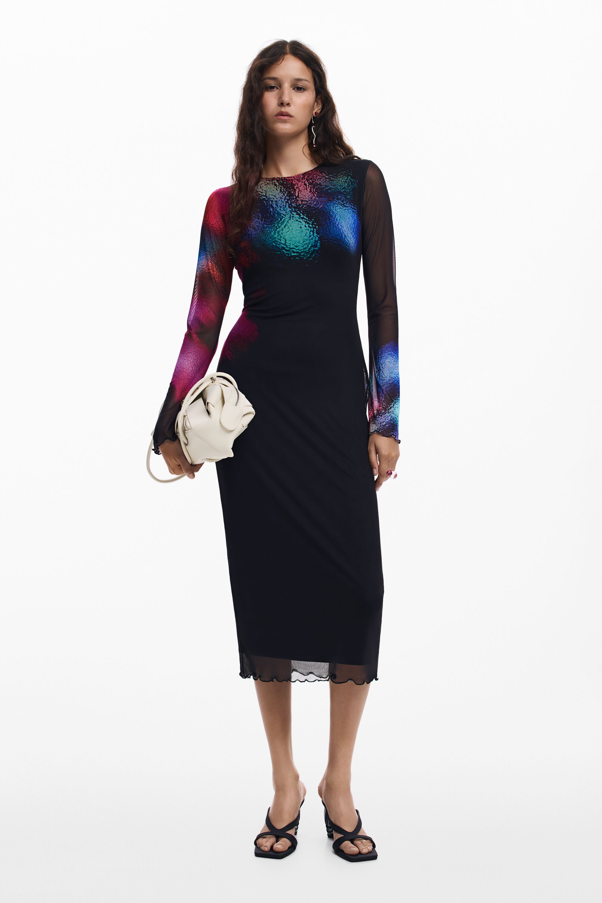 Desigual Jurk ontworpen door M. Christian Lacroix - BLACK