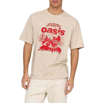 Only And Sons T-shirt Korte Mouw  -