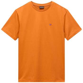 Napapijri T-shirt Korte Mouw  Salis Sum T-Shirt Orange Pumpkin