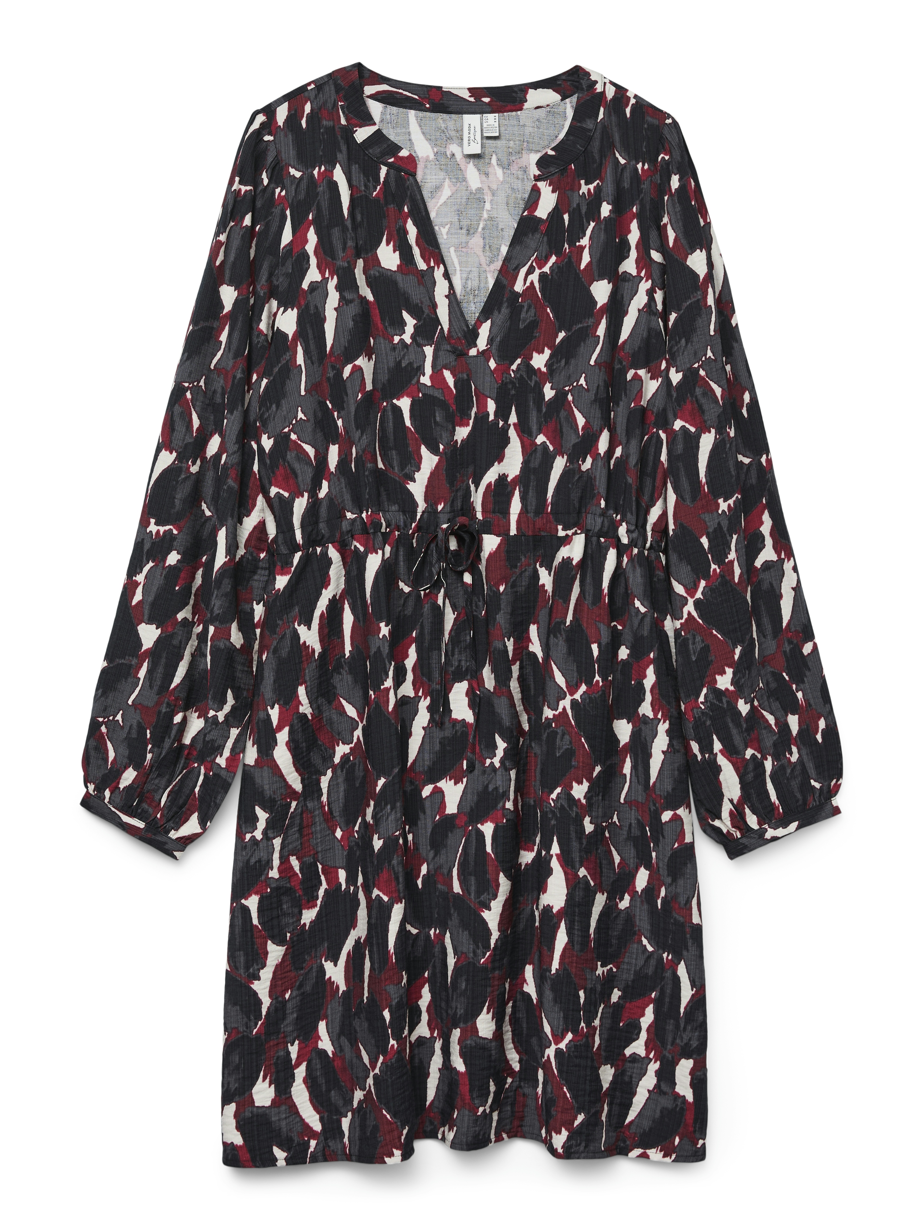 Vero Moda Vmfanini l/s short dress wvn btq ga