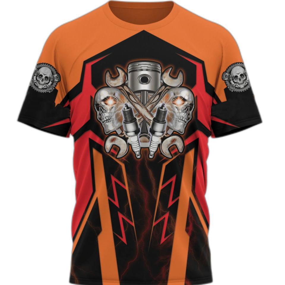 Xr 01 Mannen T-shirt Vintage T-shirt Zomer Kleding Mechanisch Gereedschap Foto's 3d Print Tops 6xl Straat Casual Sport Oversized Trui tops XL