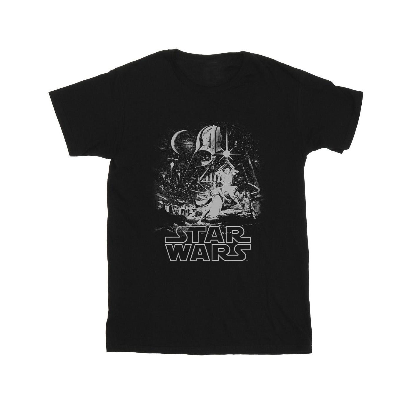 Star Wars Mens New Hope Poster T-Shirt XL