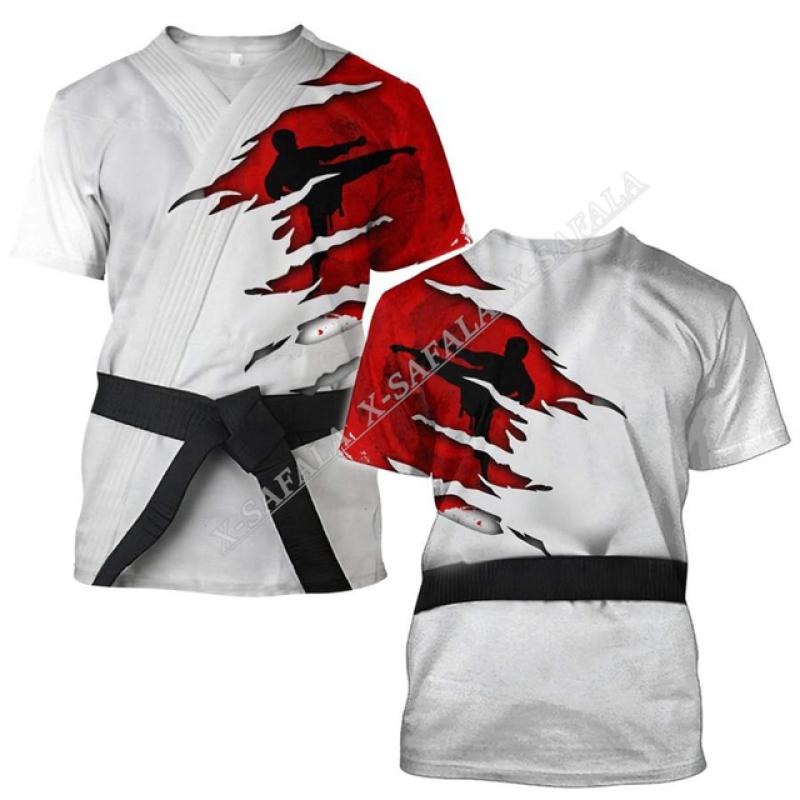 ETST 03 Lovers Cross Boxing 3D-geprint hoogwaardig melkvezel T-shirt voor heren Casual Top Ademend Snel drogend Zomer 6XL