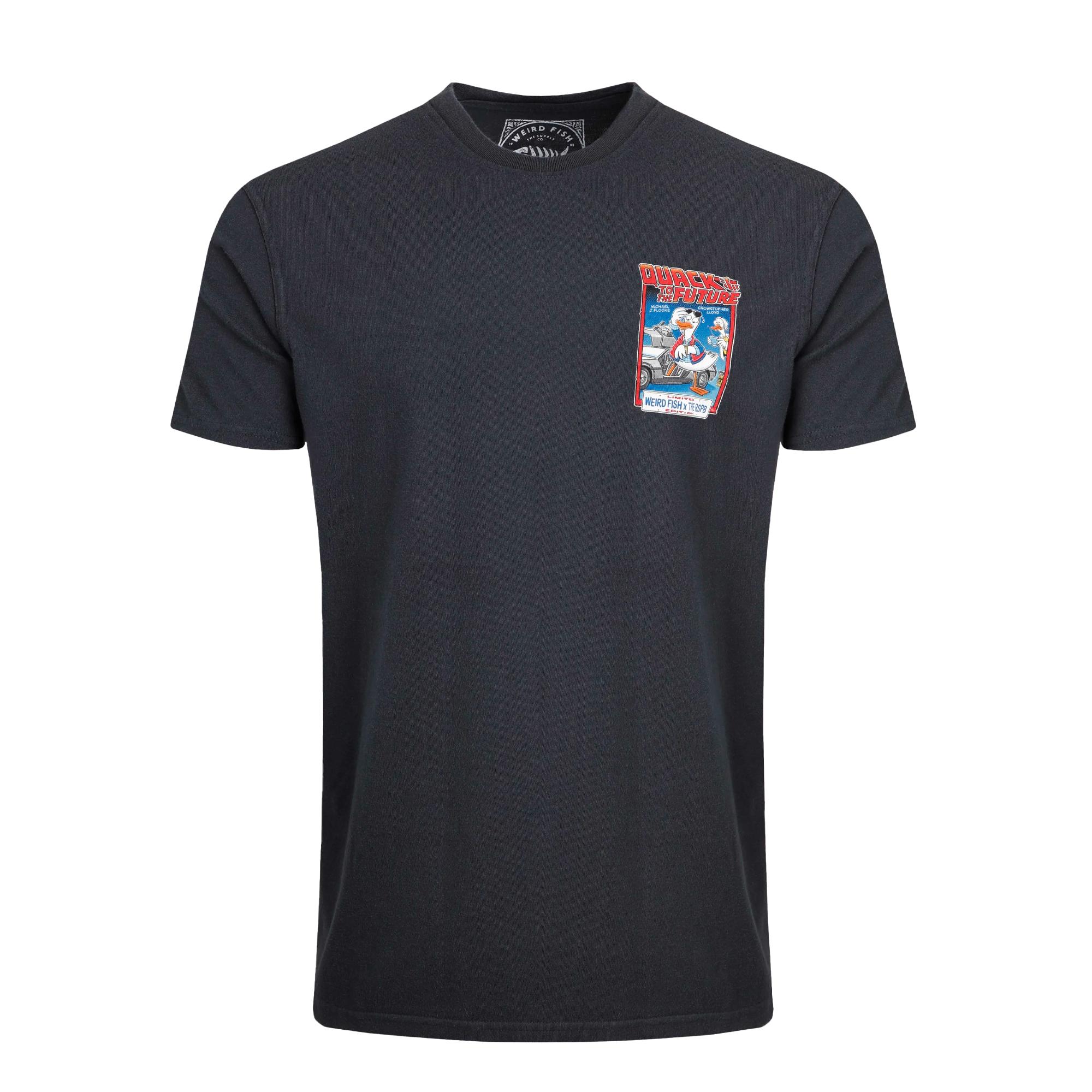 Pertemba FR - Apparel Weird Fish Mens Quack to the Future RSPB Collaboration T-Shirt 4XL