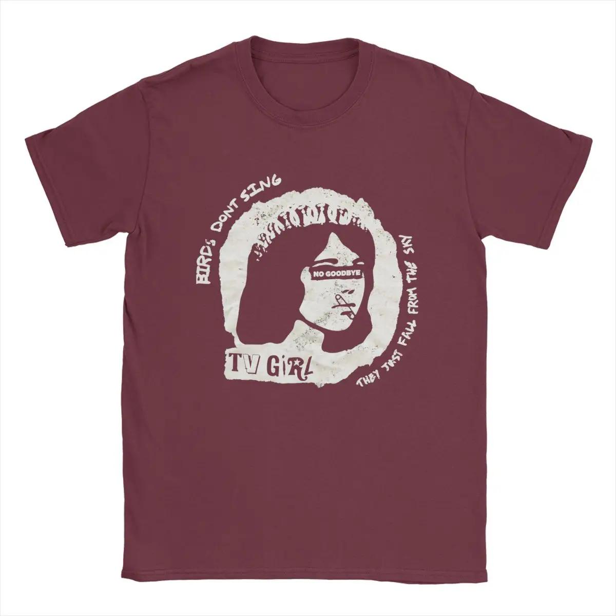 Comfortable season Tv Girl T-shirt Heren Puur Katoenen Humoristische T-shirts Ronde Kraag T-shirts Korte Mouw Tops Nieuw Binnen XXXXXL
